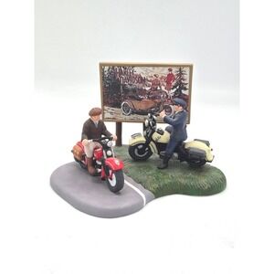 Department 56 Harley-Davidson "Milwaukee Or Bust" Figurine